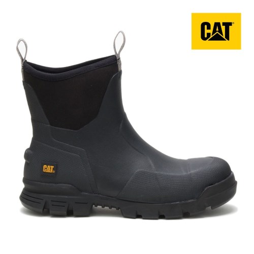 Caterpillar Stormers 6" Steel Toe Werkschoenen Heren Zwart (SWLT.NL)